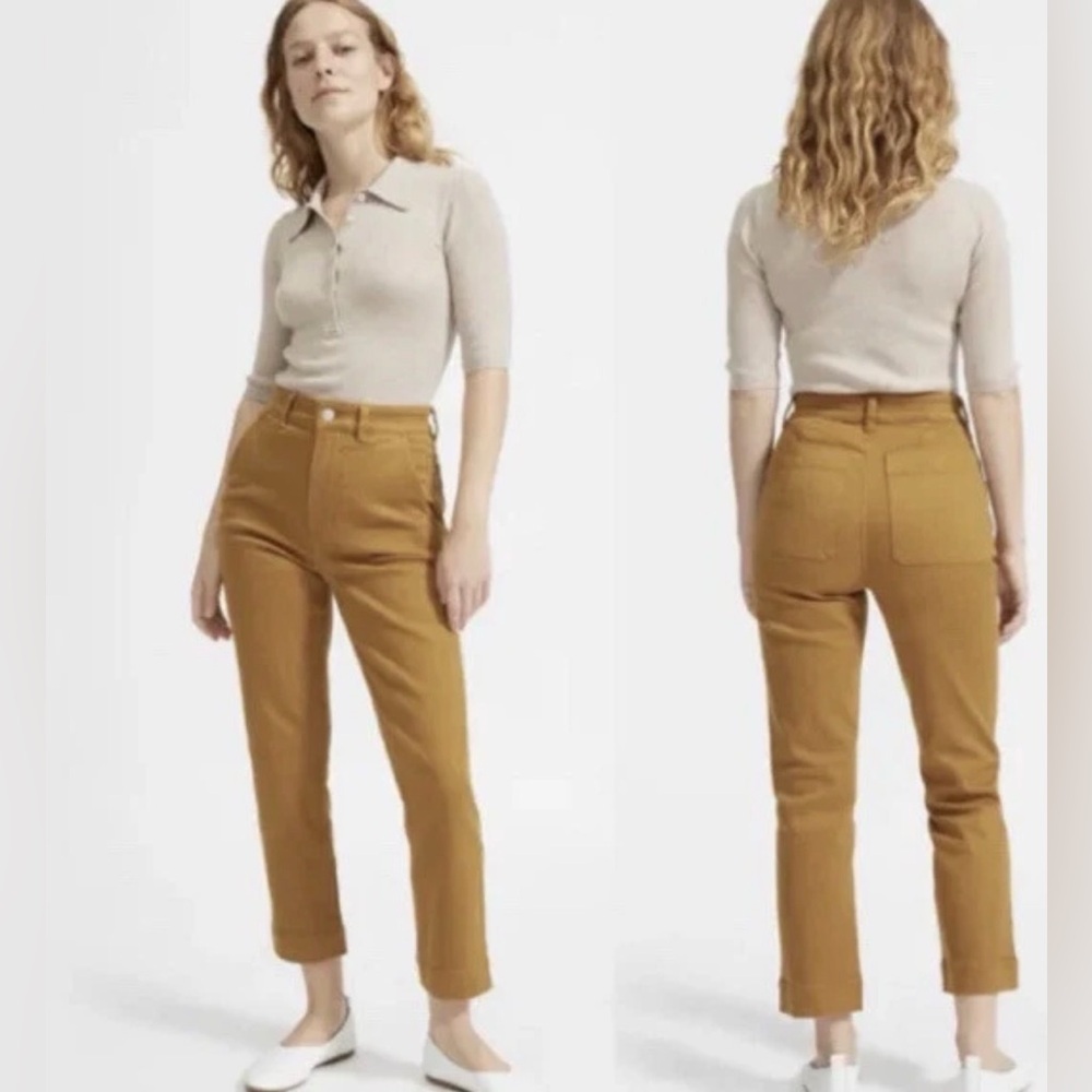 Everlane Women's Cropped Jeans in Camel